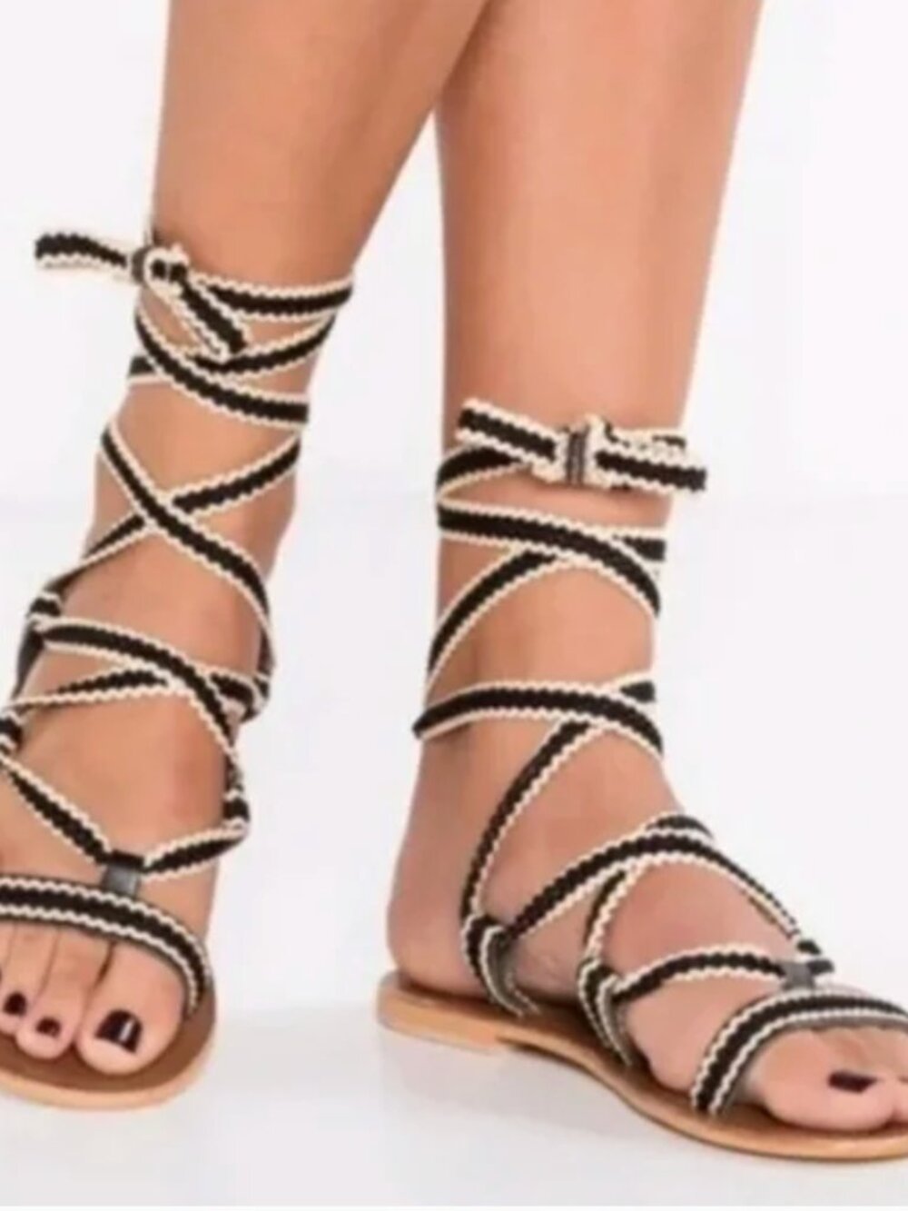 Topshop Hacienda Wraparound Sandals